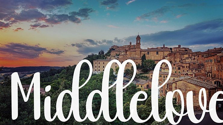 Middlelove Font
