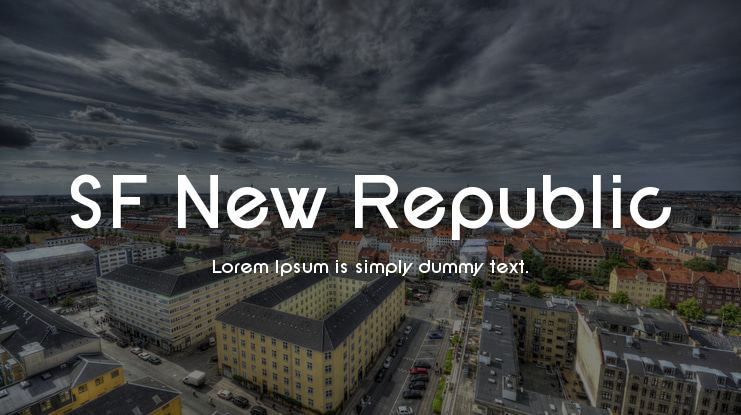 SF New Republic Font Family