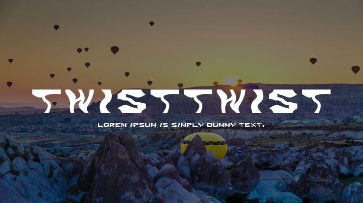 TwistTwist Font