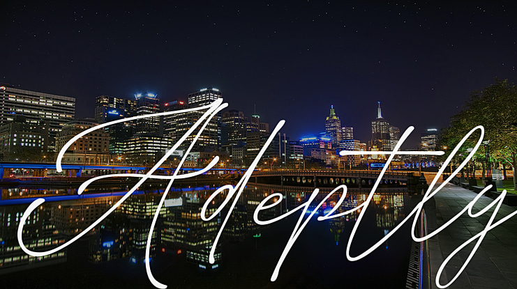 Adeptly Font