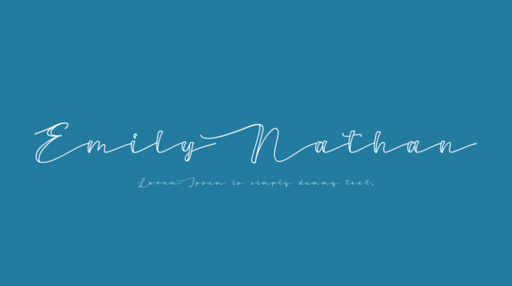 Emily Nathan Font