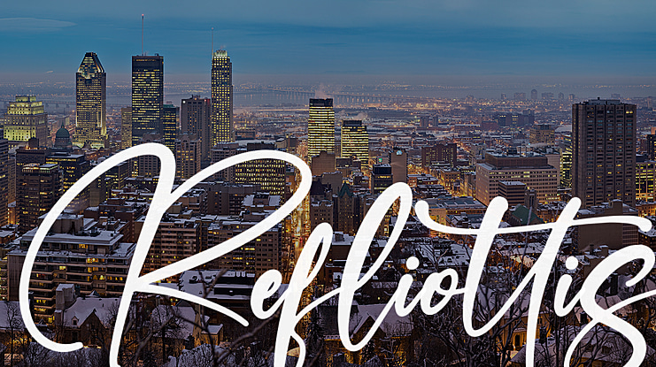 Refliottis Font