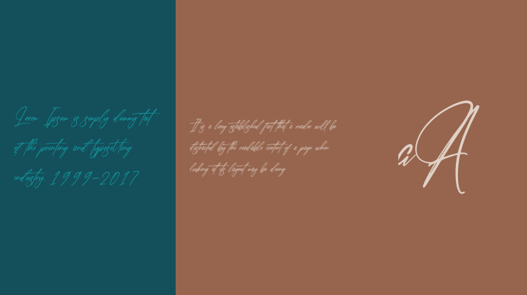Faithfull Signature Font