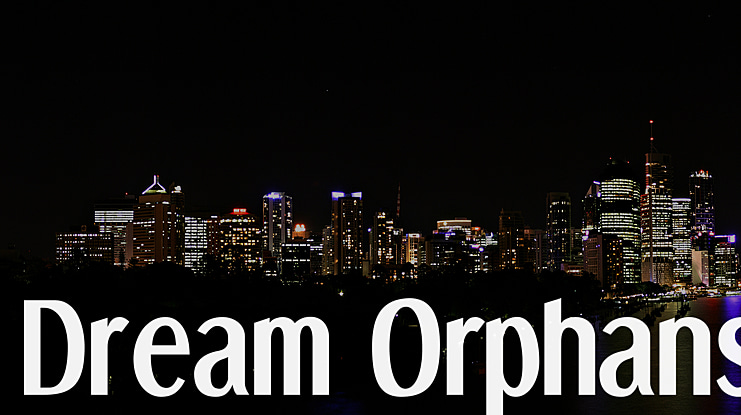 Dream Orphanage Font - A Friendly Sans-Serif Typeface