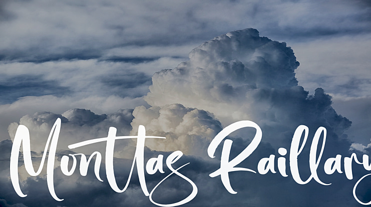 Monttas Raillary Font