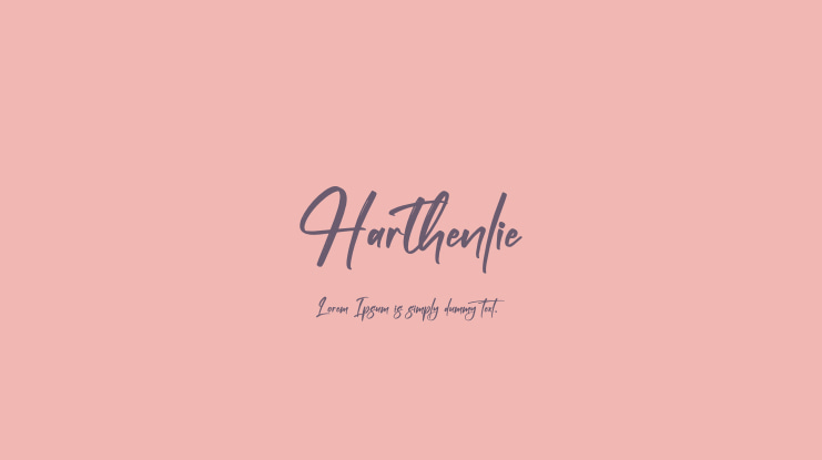 Harthenlie Font