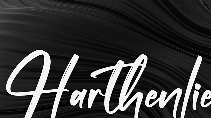 Harthenlie Font