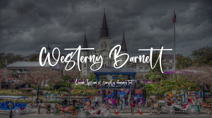Westerny Barnett Font