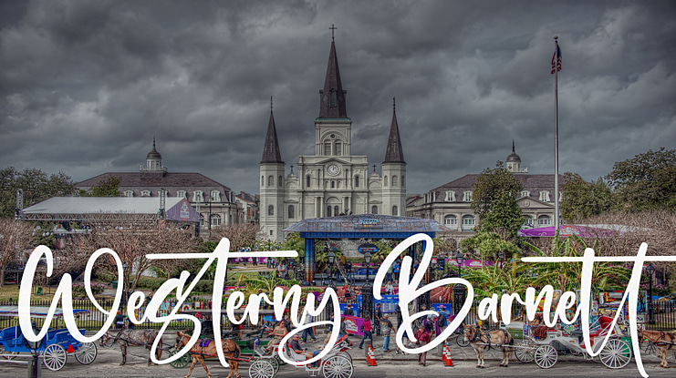 Westerny Barnett Font