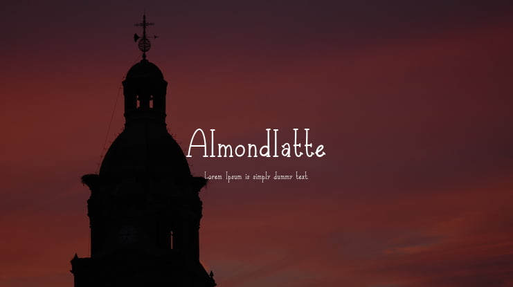 Almondlatte Font