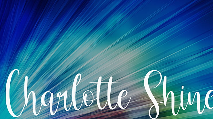Charlotte Shine Font