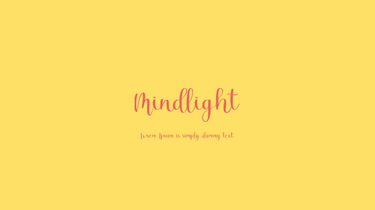 Mindlight Font