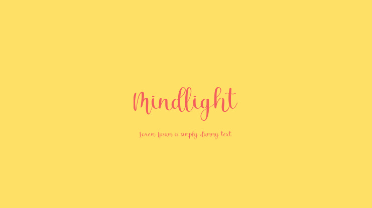 Mindlight Font