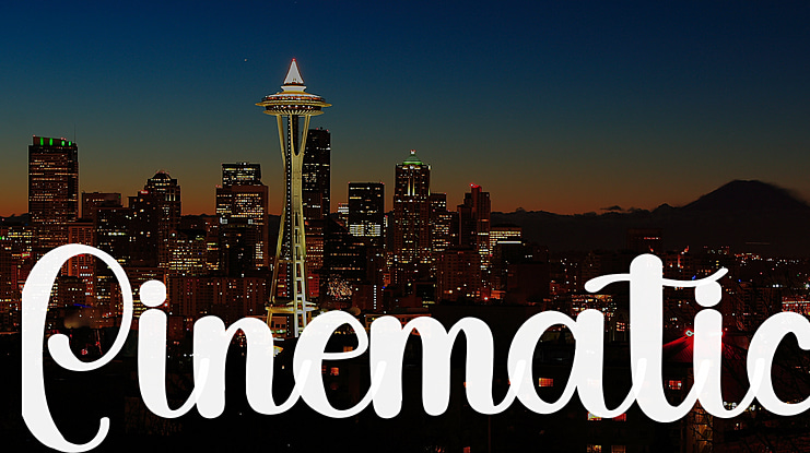 Cinematic Font