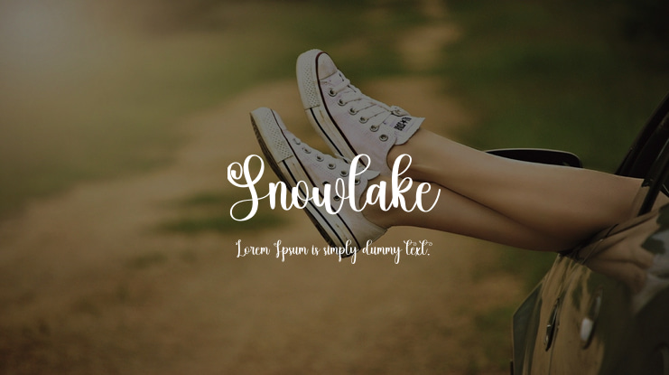 Snowlake Font