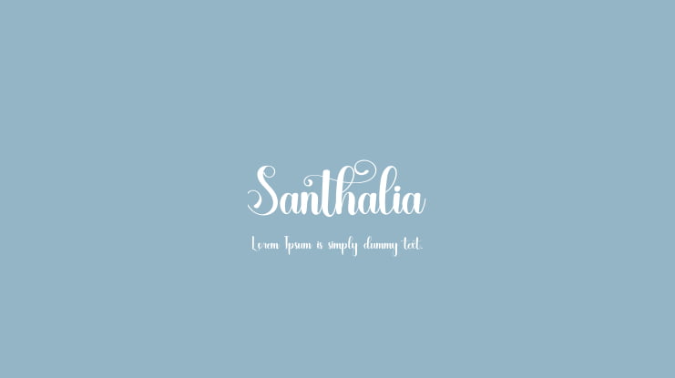 Santhalia Font