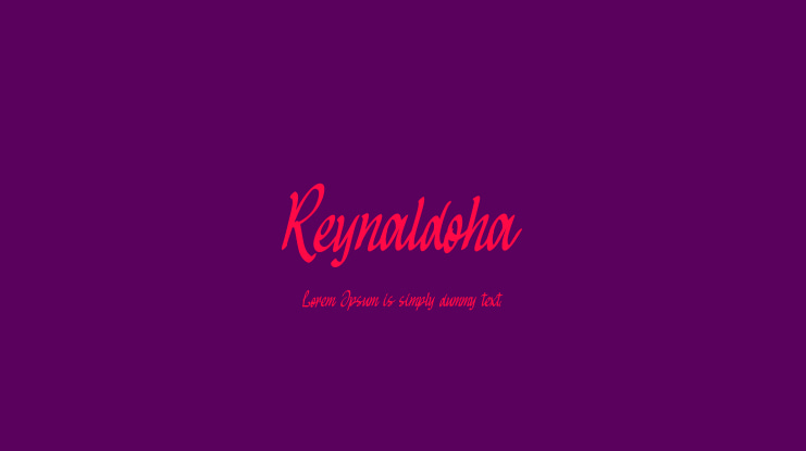 Reynaldoha Font