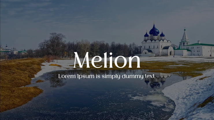 Melion Font Family
