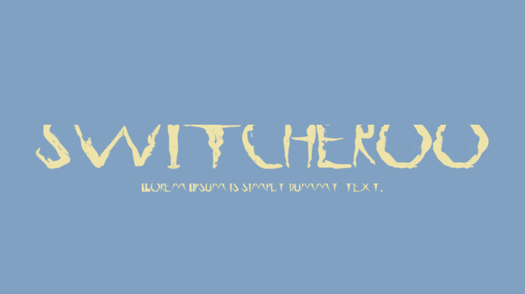 switcheroo Font Family