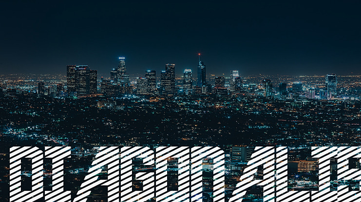 diagonalis Font