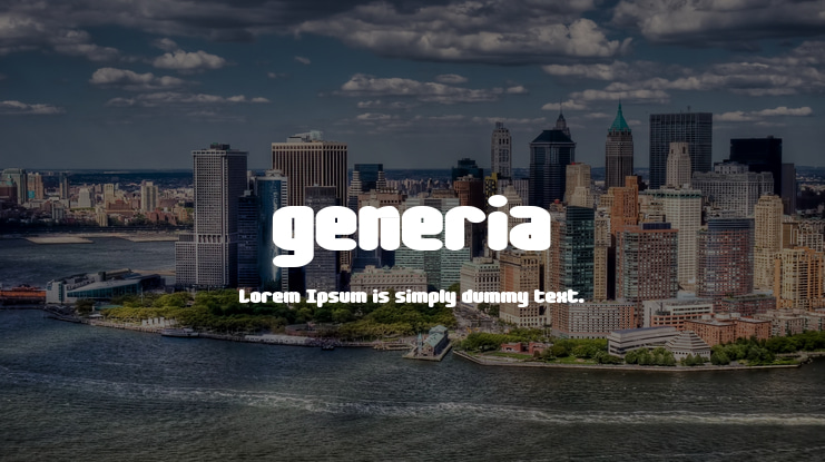 generia Font