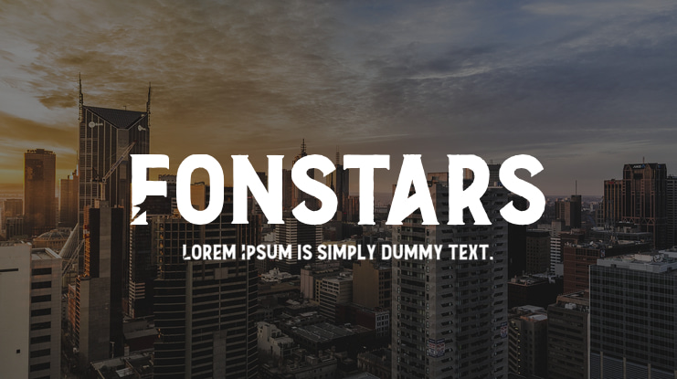 Fonstars Font