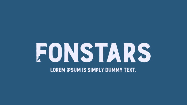 Star Blast Font, Webfont & Desktop