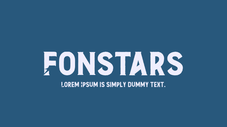 Star Blast Font, Webfont & Desktop