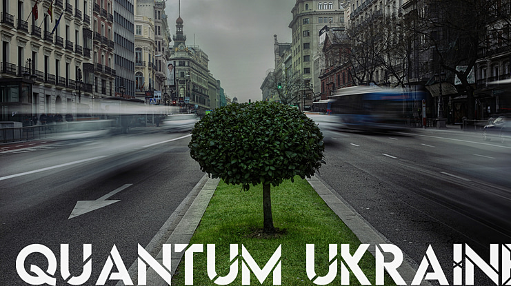 Quantum Ukraine Font