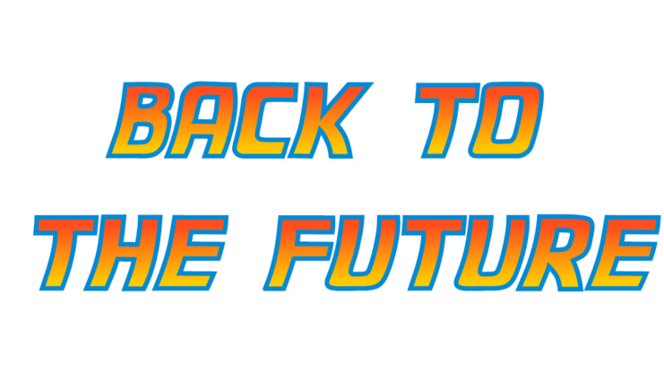 Marty - Back to the Future Font