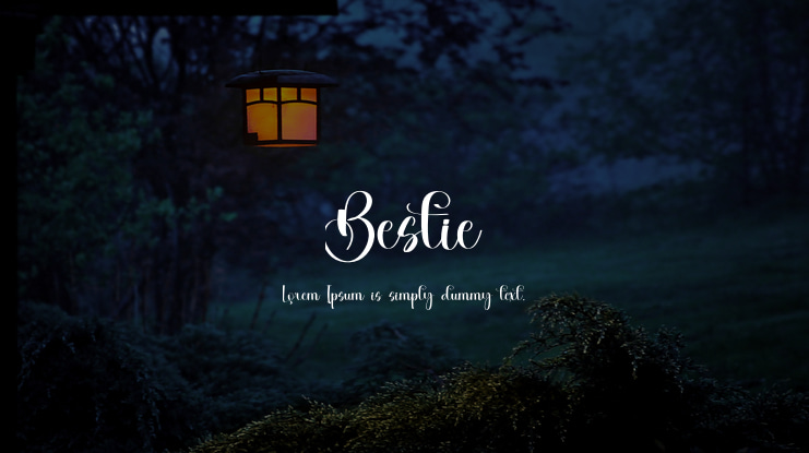 Bestie Font