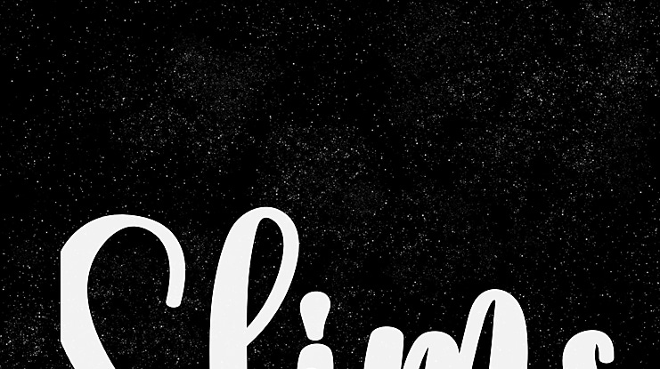 Slims Font