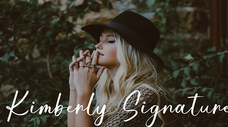 Kimberly Signature Font