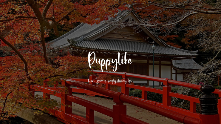 Puppylike Font