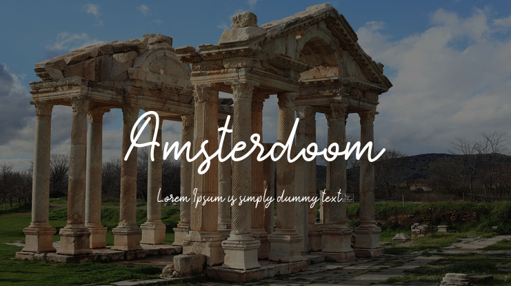 Amsterdoom Font