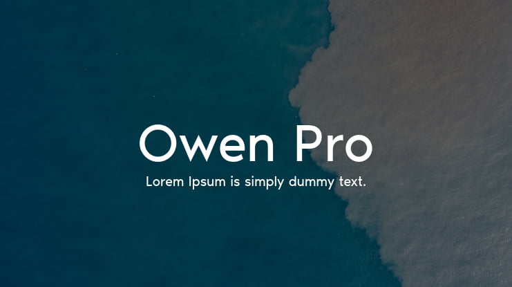 Owen Pro Font Family