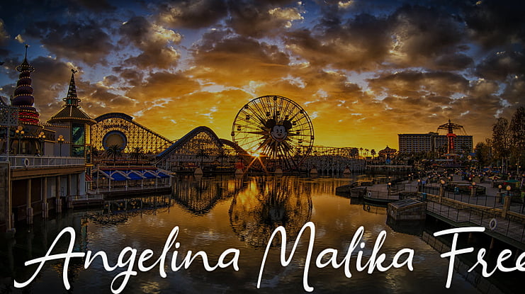 Angelina Malika Free Font