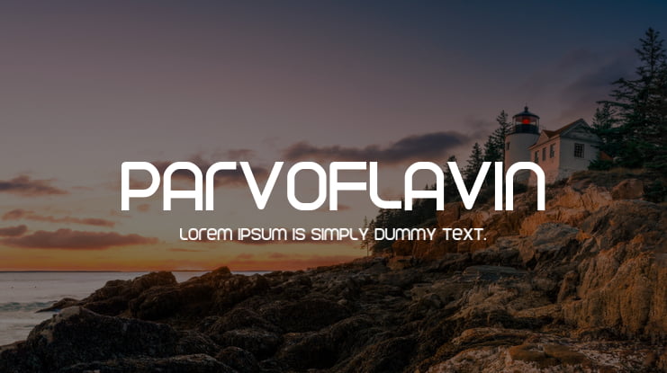 Parvoflavin Font Family