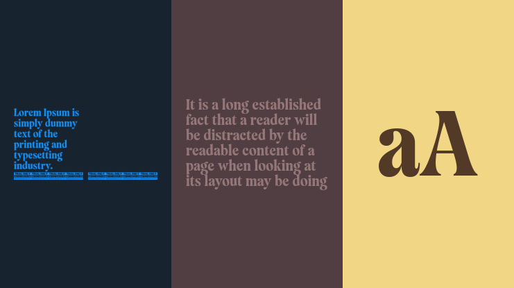 Mazaeni Trial Font Family