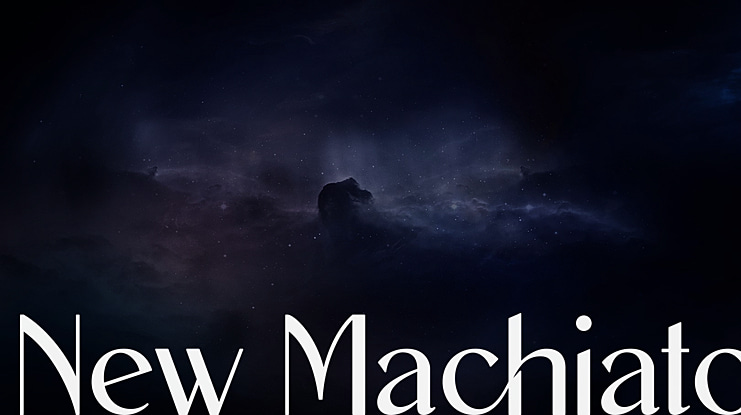 New Machiato Font