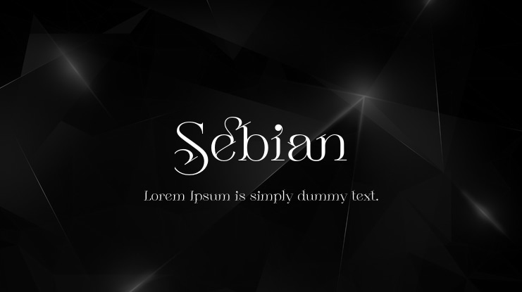Sebian Font Family