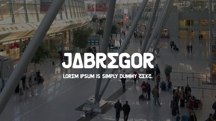JABREGOR Font
