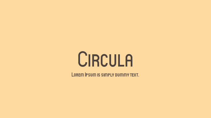 Circula Font