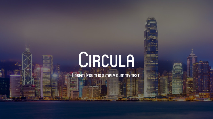 Circula Font
