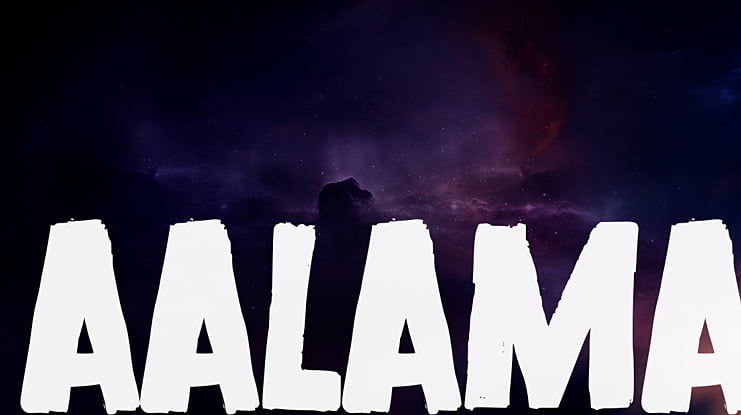 Aalama Font