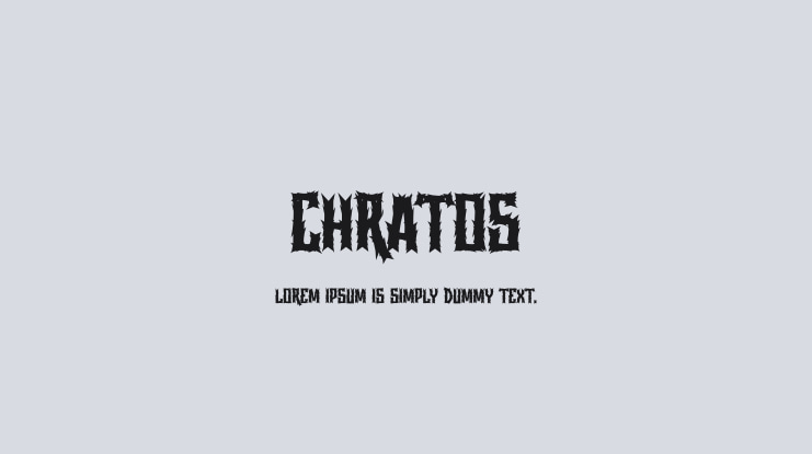 Chratos Font