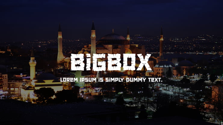 Bigbox Font