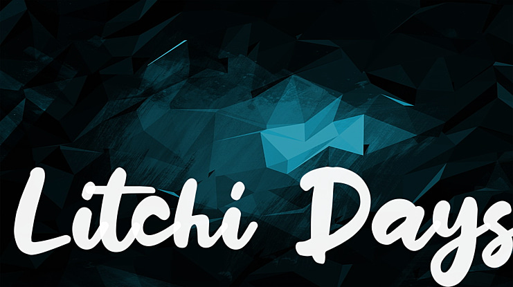 Litchi Days Font