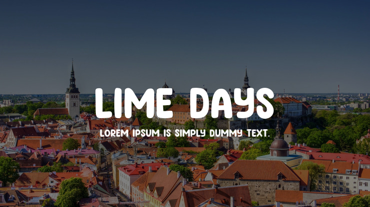 Lime Days Font