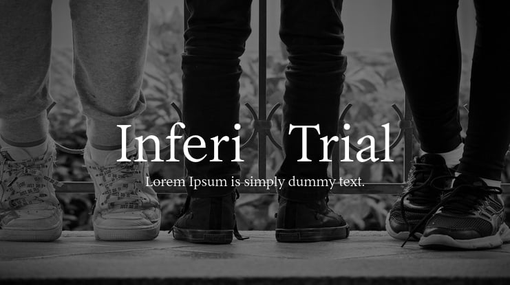 Inferi-Trial Font Family
